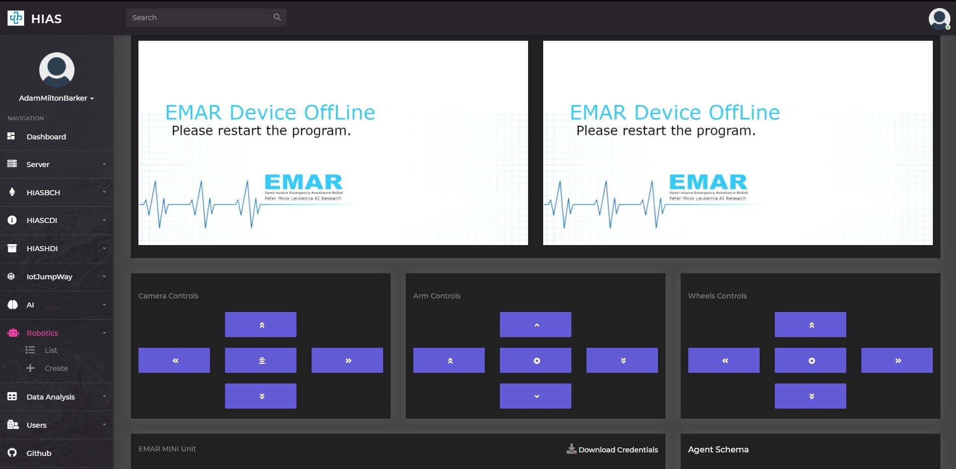 EMAR Mini - Emergency Assistance Robot 
